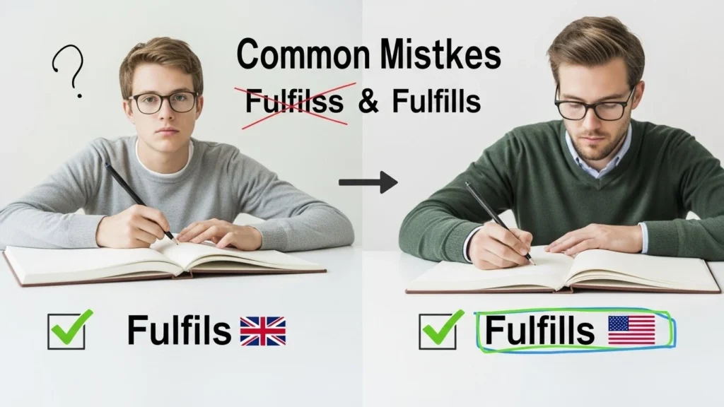 Common Mistakes with Fulfils or Fulfills