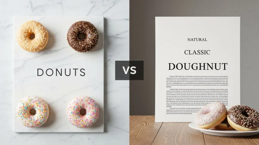 Donuts or Doughnut: Which Looks More Professional?