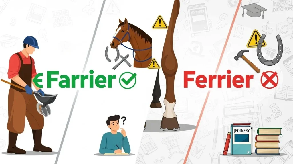 Common Mistakes with Farrier or Ferrier