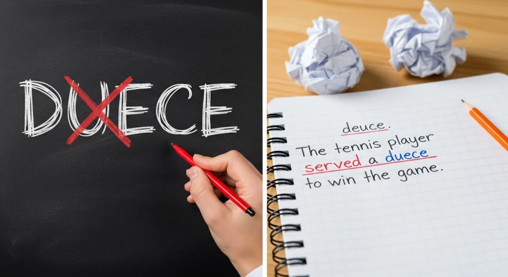 Common Mistakes with Deuce or Duece
