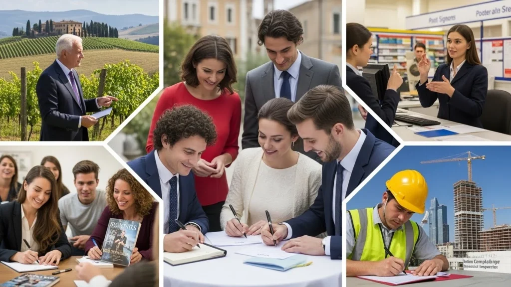 Signors or Signers in Everyday Examples