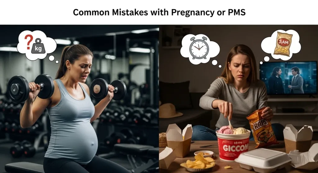 Common Mistakes with Pregnancy or PMS