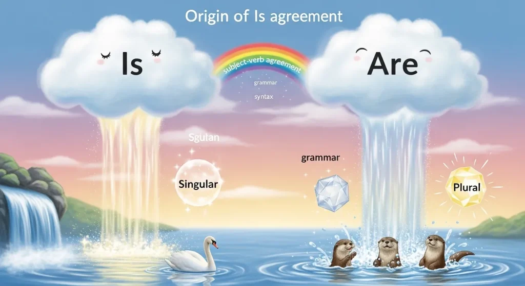 The Origin of Is or Are