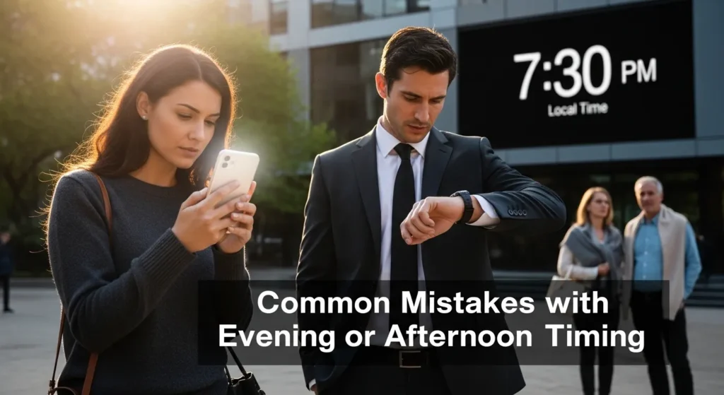 Common Mistakes with Evening or Afternoon