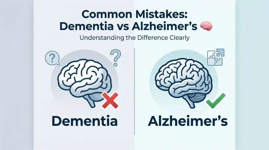 Common Mistakes with Dementia or Alzheimer’s