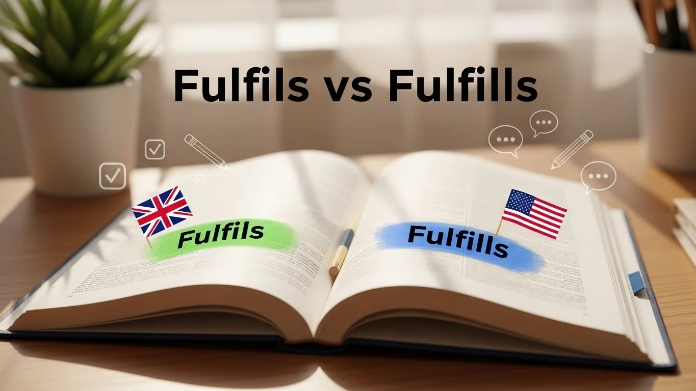 fulfils or fulfills
