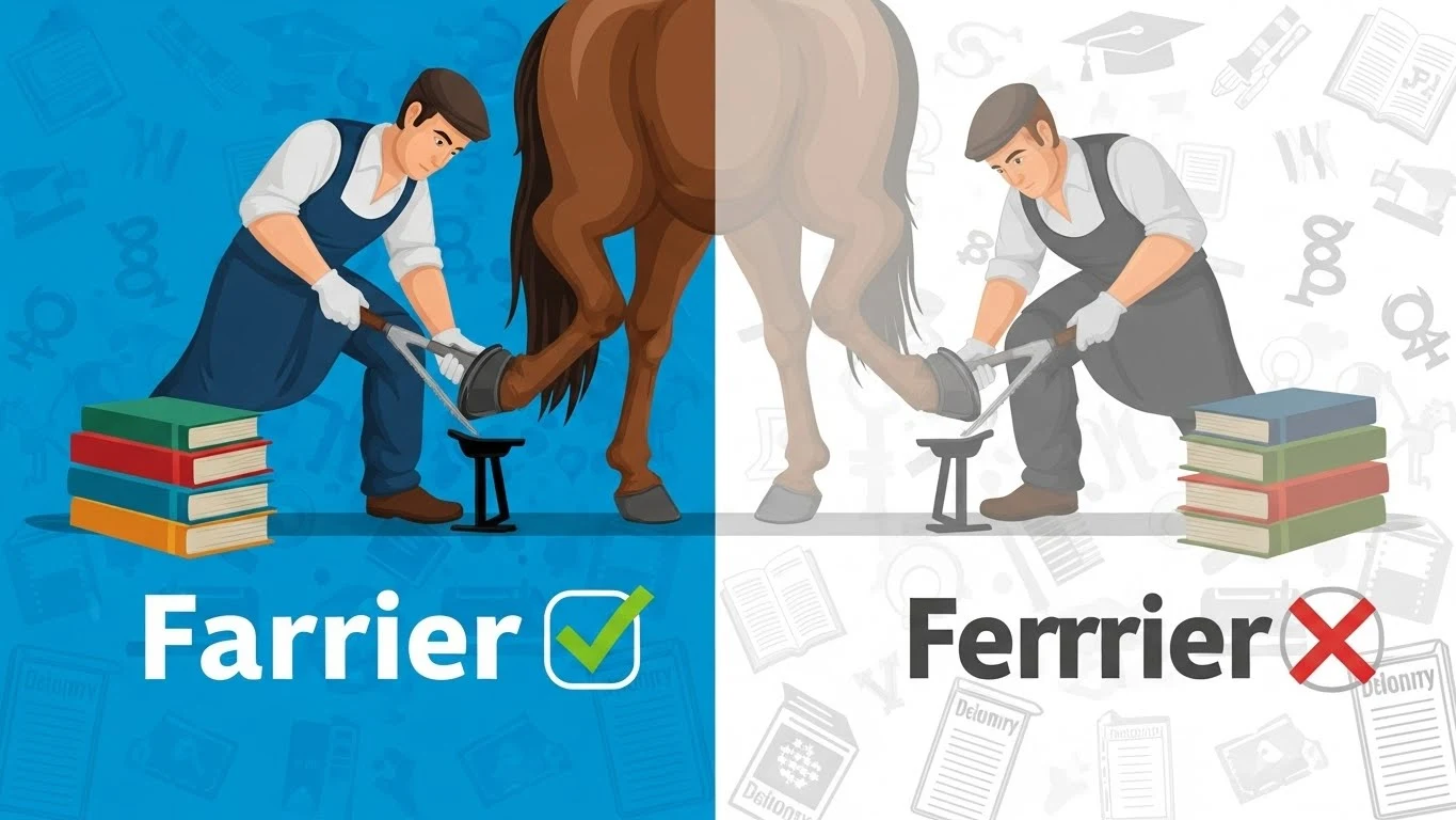 farrier or ferrier