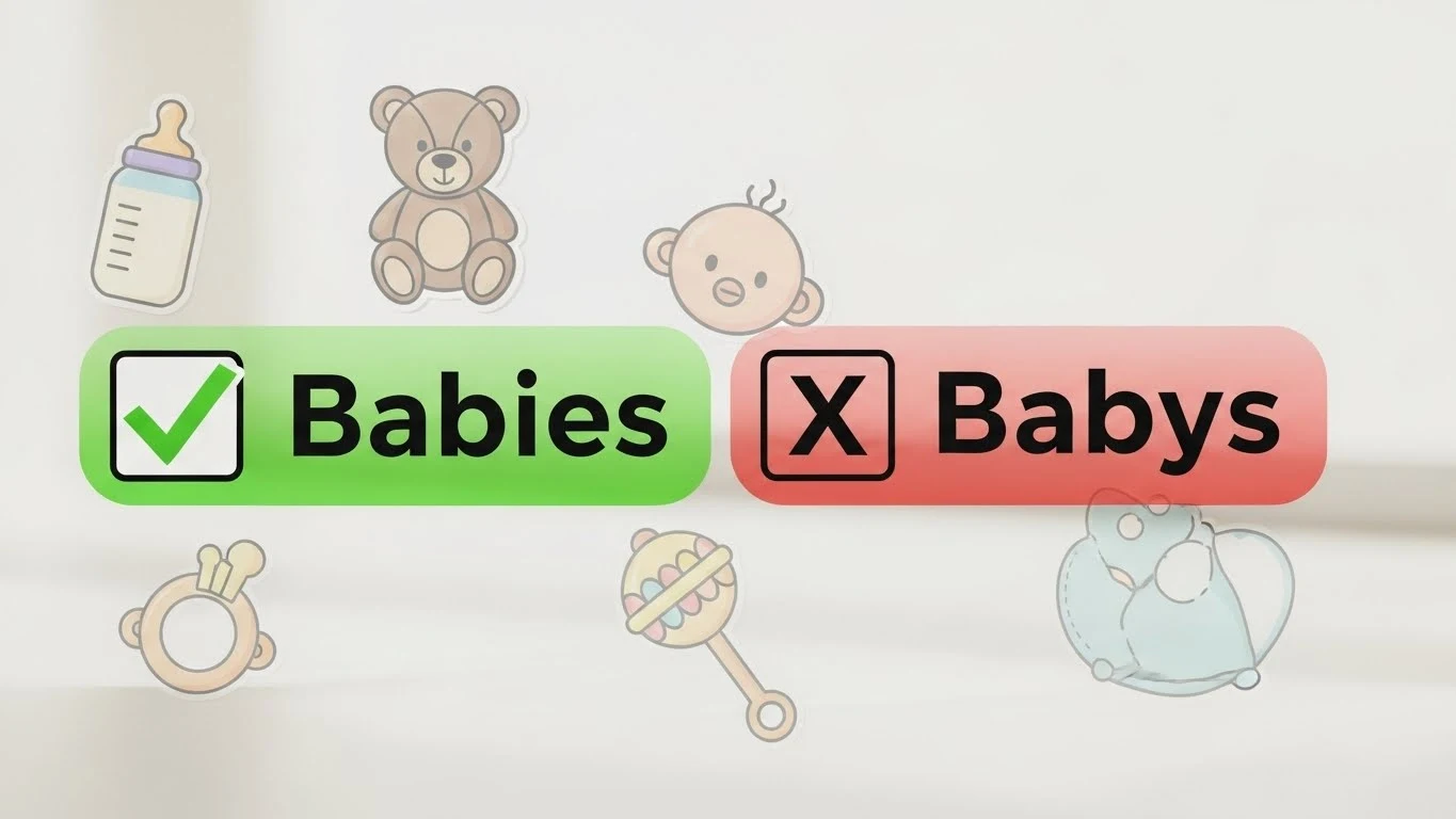 babys or babies