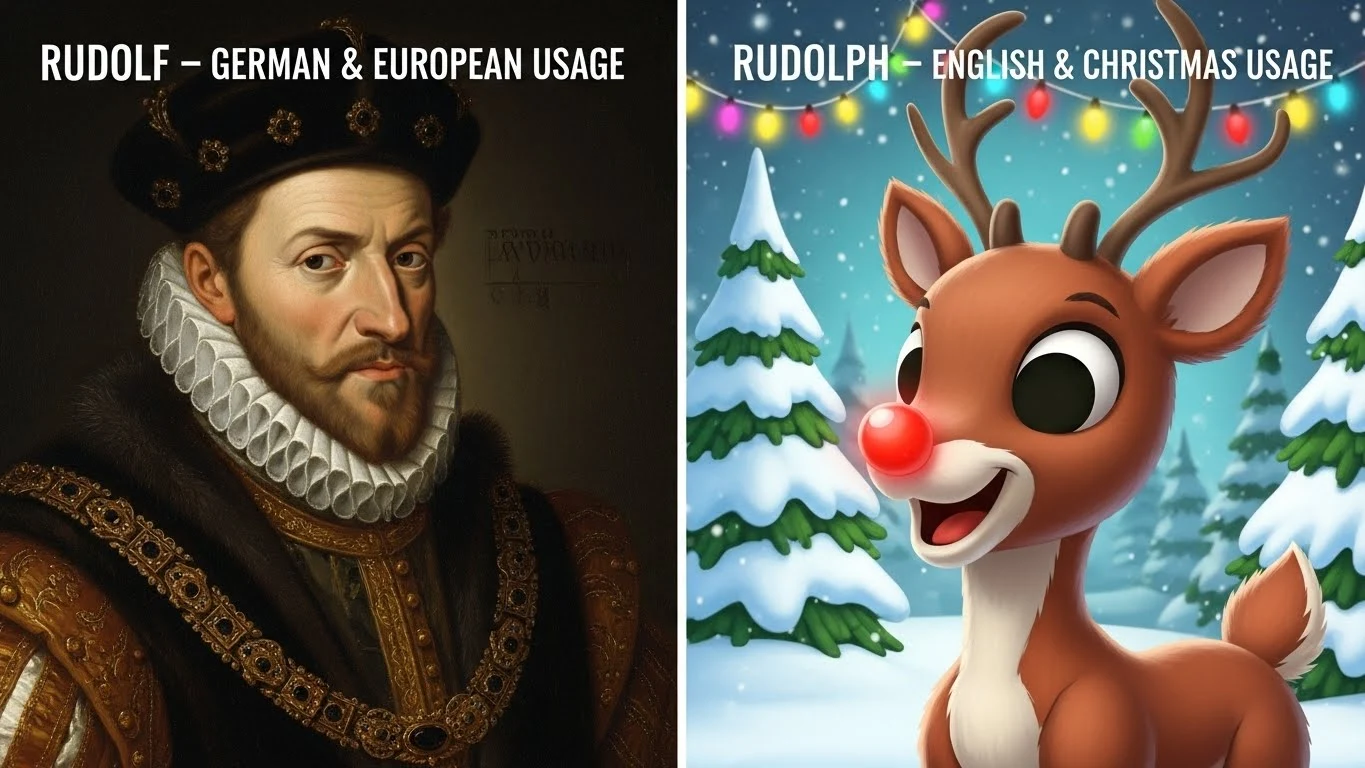 rudolf or rudolph
