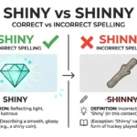 shinny or shiny