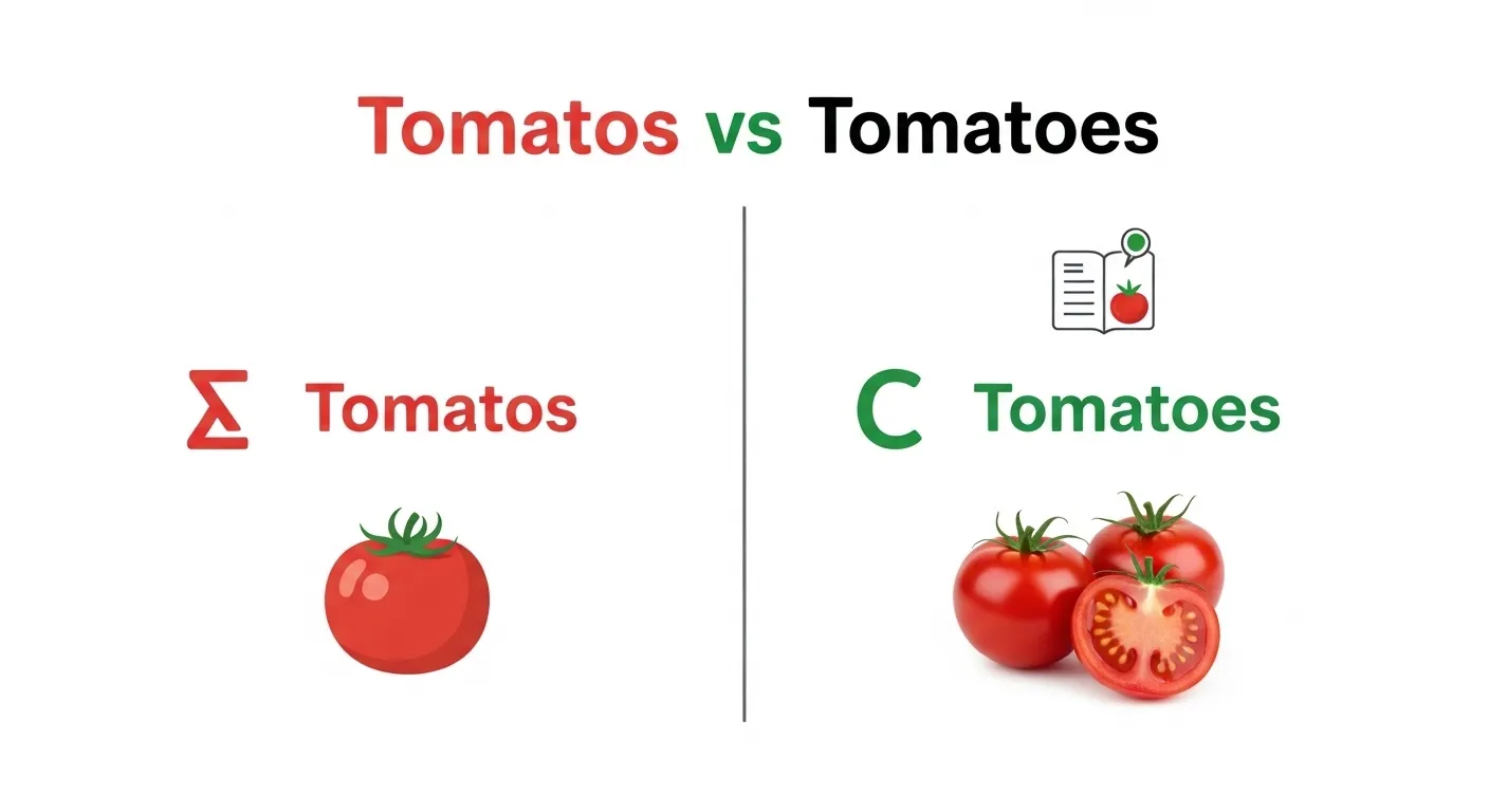 tomatos or tomatoes