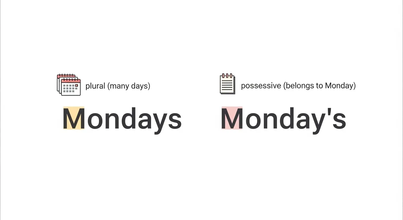 mondays or monday's