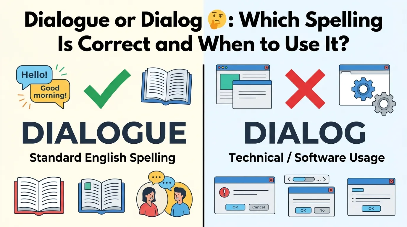 dialogue or dialog