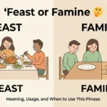 feast or famine