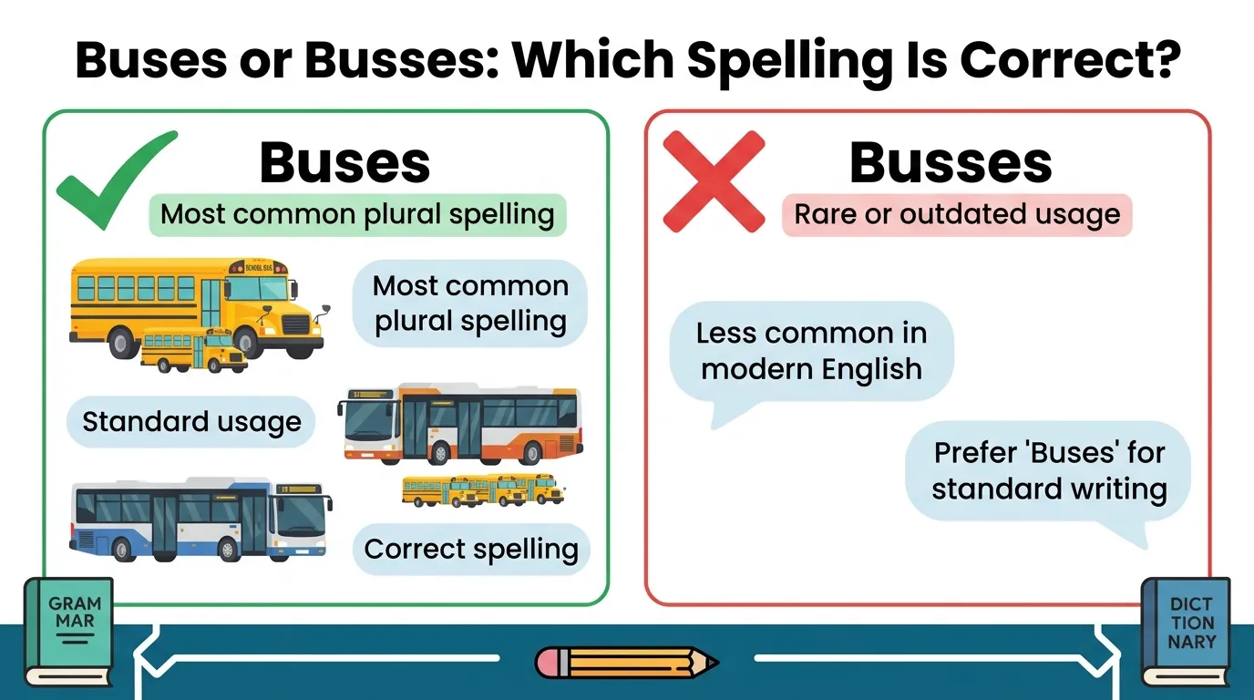 buses or busses