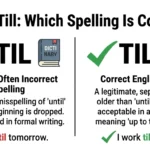 til or till